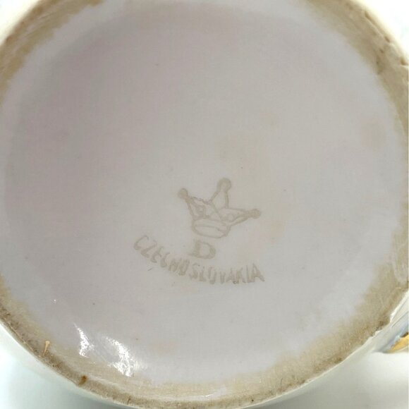 Vintage Ellgreave Heatmaster Pearlescent Lusterware Teapot and Cups - Picture 12 of 16